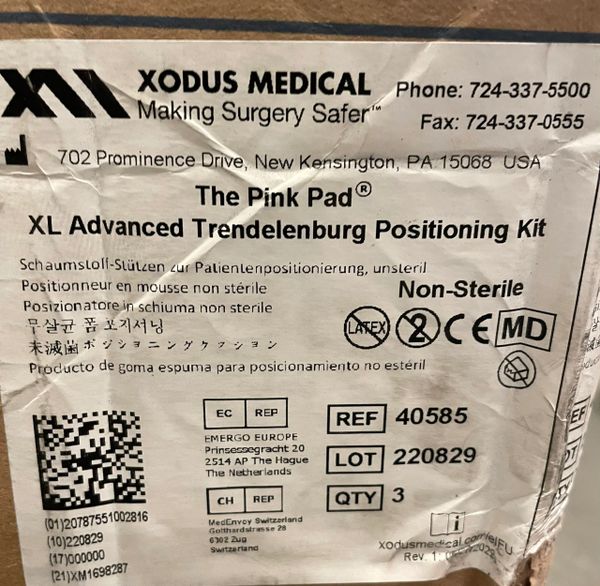 The Pink Pad by Xodus Medical