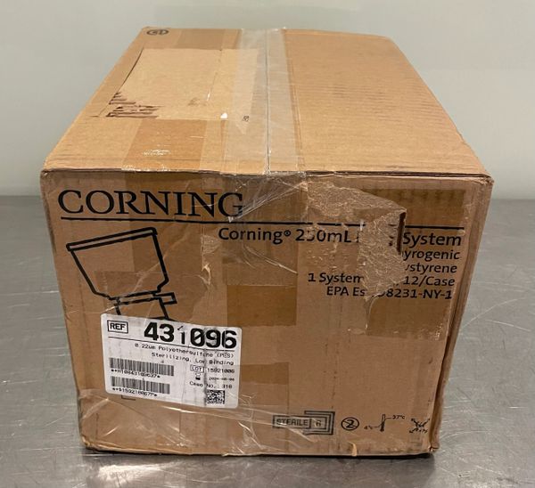Corning 431096 250 mL Vacuum Filter Storage Bottle System 12PACK NEW IN