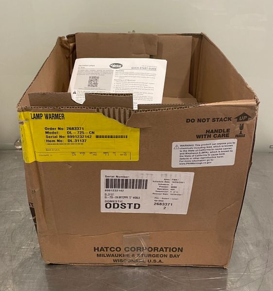 Hatco DL725CN Decorative Restaurant Heat Lamp DL725 NEW IN BOX! FREE