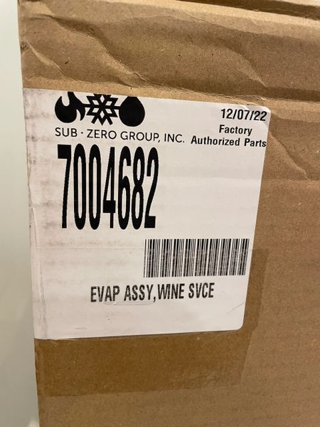 Sub-Zero 7004682 Evap ASSY Wine SVCE Heat Exchanger NEW! FREE SHIPPING ...