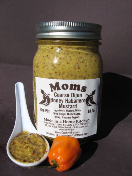 Coarse Dijon Honey Habanero Mustard