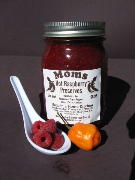 Hot Raspberry Preserves