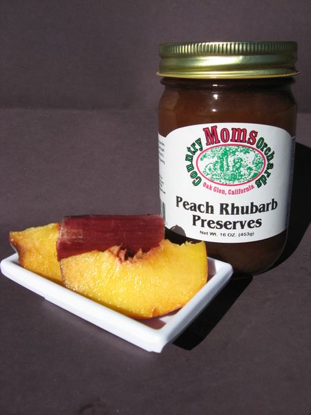 Peach Rhubarb Preserves