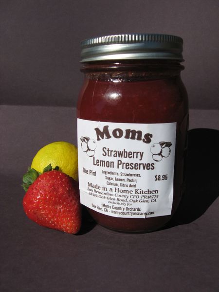 Strawberry/Lemon Preserves