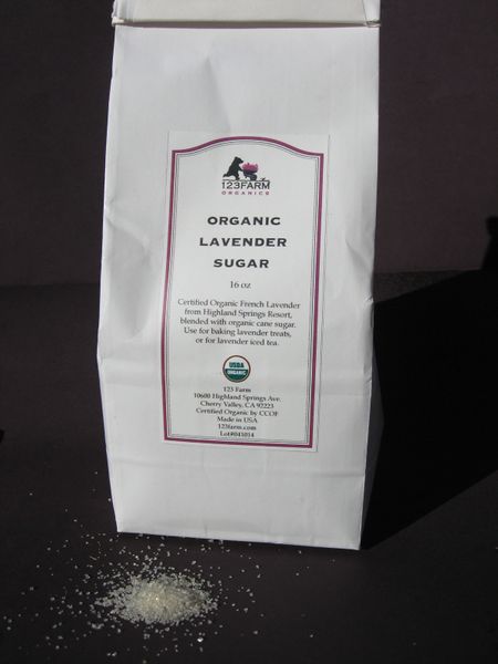 Organic Lavender Sugar