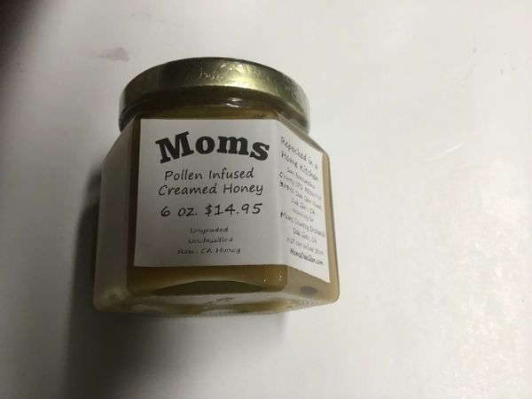 Pollen Infused Creamed Honey