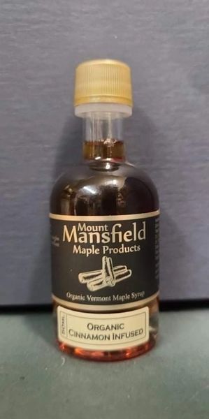 Organic Cinnamon Infused Maple Syrup