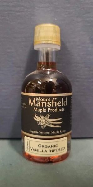 Organic vanilla Infused Maple Syrup