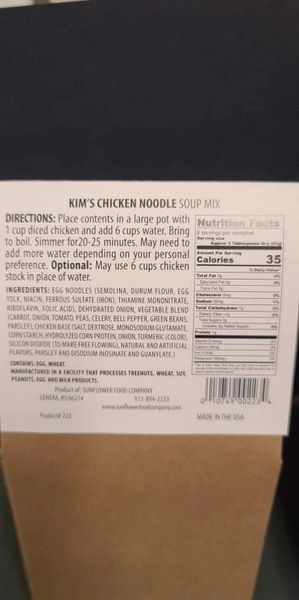 Kim’s Chicken Noodle by Rabbit Creek