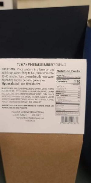 Tuscan Vegetable Barley Soup. By Rabbit Creek