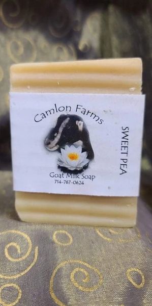 Sweet Pea Goat Milk Soap by Camlon Farm