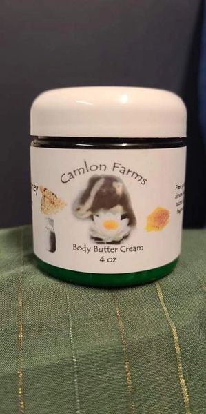 Grapefruit & Peppermint Body Butter Cream by Camlon Farm