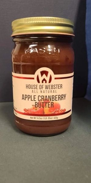 Apple Cranberry Butter by House of Webster