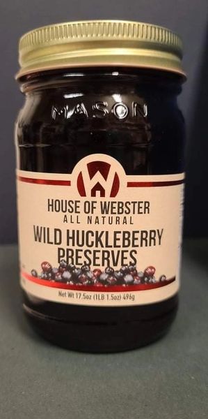 Wild Huckleberry Preserves by House of Webster