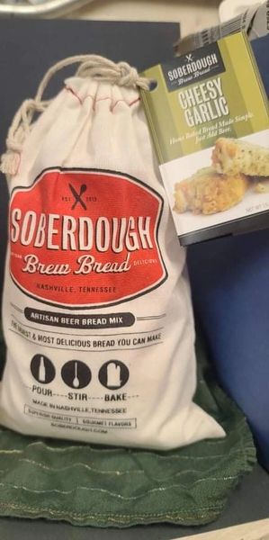 Soberdough Brew Bread Cheesy Garlic