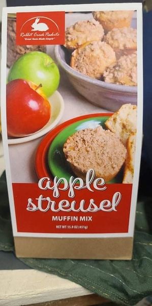 Apple Streusel Muffin mix by Rabbit Creek