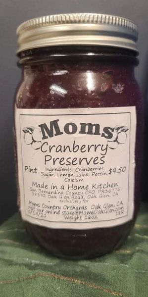 Cranberry Preserves