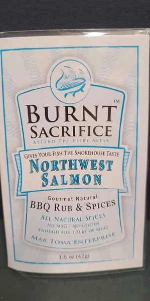 Northwest Salmon BBQ Rub by Burnt Sacrifice