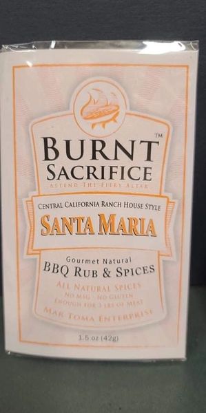 Santa Maria BBQ Rub by Burnt Sacrifice