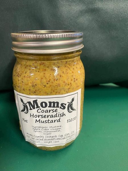 Coarse Horseradish Mustard 16 oz.