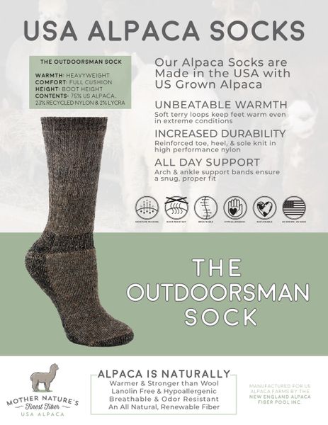 heavy weight outdoorsman sock
