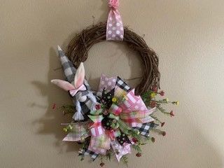 Easter Gnome Wreath