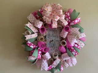 Happy Mother's Day Wreath