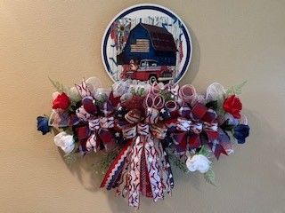 Patriotic Barn