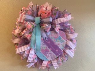 Pastel Boutique Easter Egg Wreath