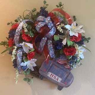 Patriotic USA II Wreath