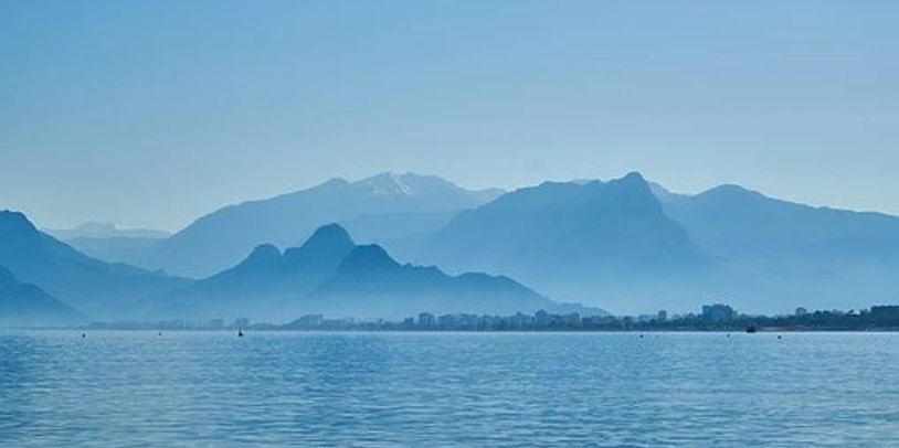 Calm Waters and Mountains