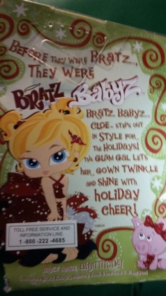 Bratz Babyz Target Exclusive Holiday Cloe Baby 5 Doll NIB