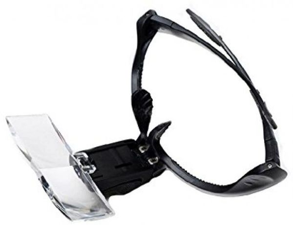 Head Mount Magnifying Glass with LED Light for Lash Extensions