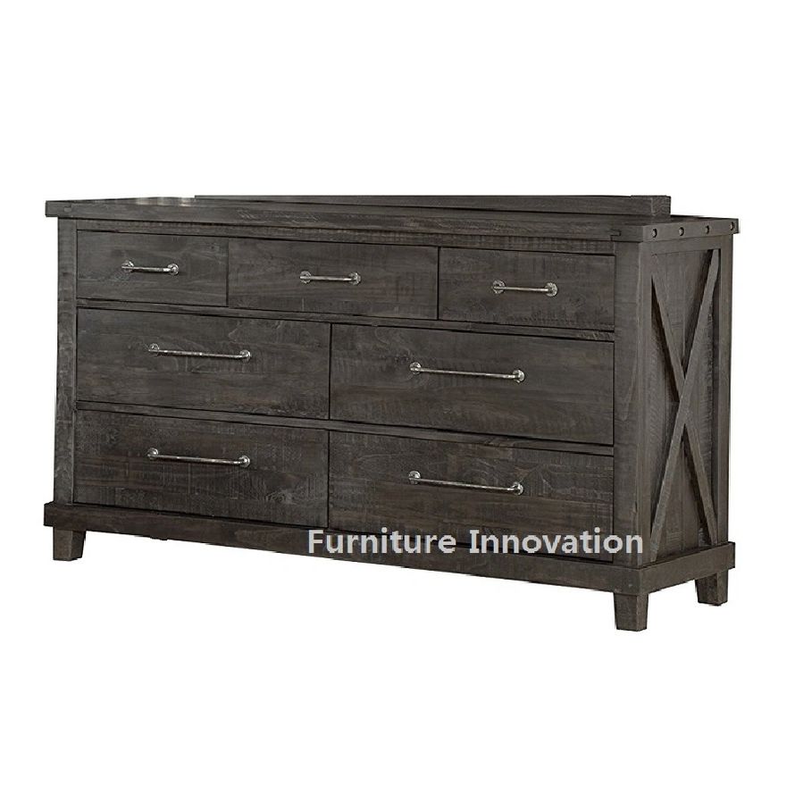 Yosemite Solid Wood Dresser - Thumbnail 3