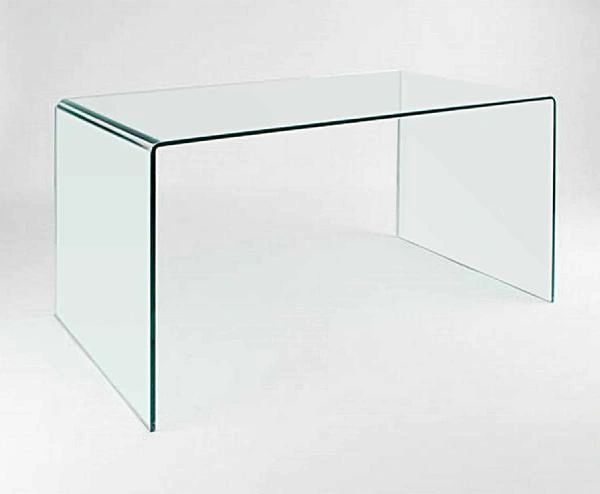 Bent Glass Desk