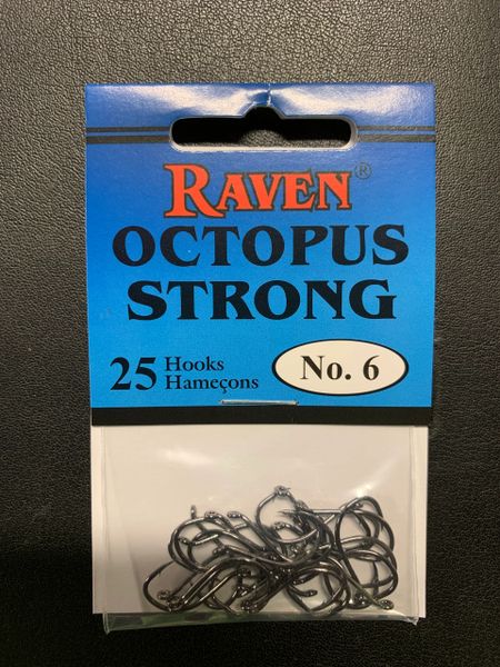 Raven Octopus Hooks