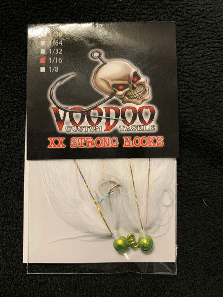 VooDoo Marabou Jig 1/32oz 2 pack