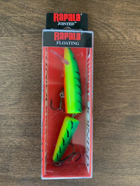 LOT of 4 • Rapala J-11 Jointed Floating Fishing Lures - Silver