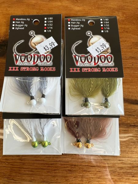 Venom’s Marabou Hair Jig - 2pk.