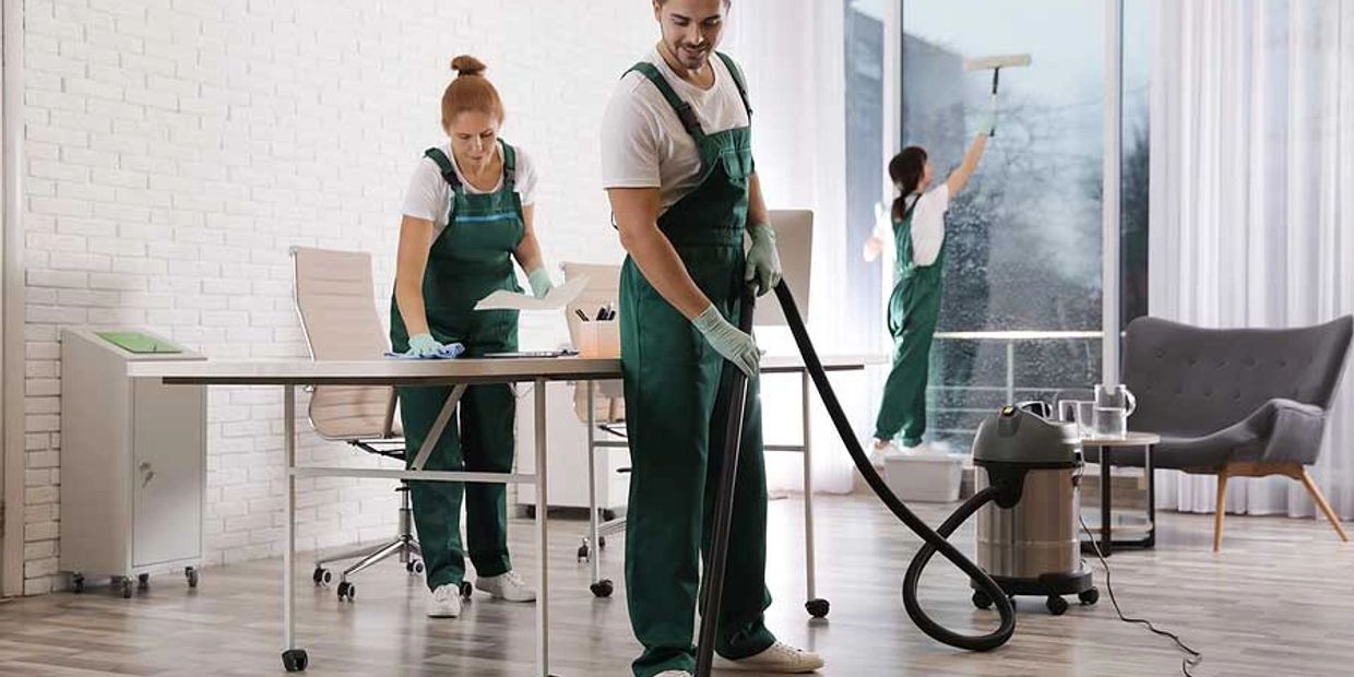 Commercial office cleaning