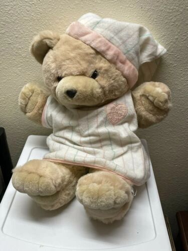 Vintage 1986 Heart To Heart Teddy Bear Plush 18