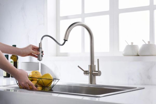 one hole kitchen sink faucet