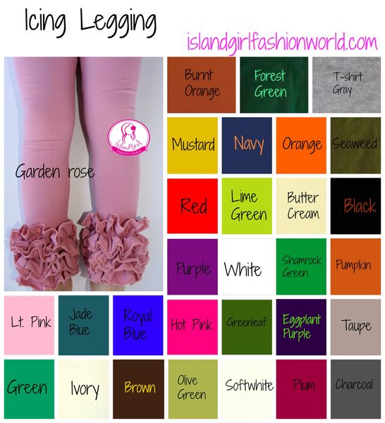 Rose Legging - Forest Green