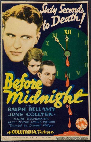 Before Midnight (1933) DVD