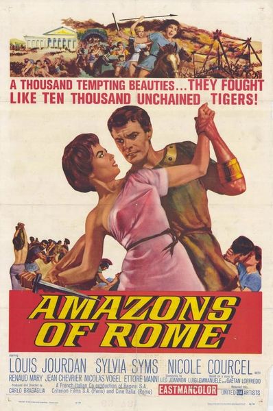 Amazons of Rome Louis Jourdan, Sylvia Syms (1963) DVD