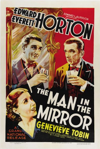 Man in the Mirror Edward Everett Horton, Genevieve Tobin, Ursula Jeans, DVD (1936)