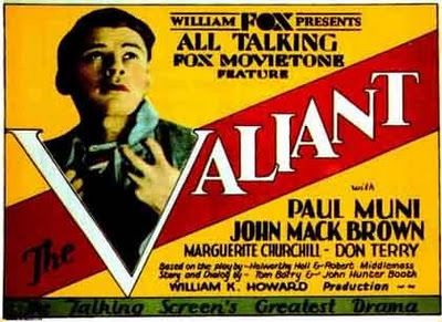 Valiant (1929) Paul Muni, Marguerite Churchill, Johnny Mack Brown