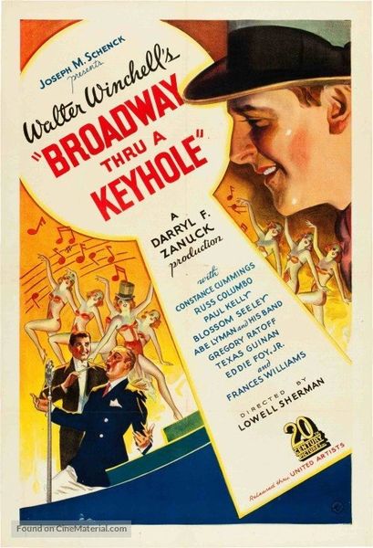 Broadway Thru a Keyhole (1933) Constance Cummings, Russ Columbo, Paul Kelly, Texas Guinan