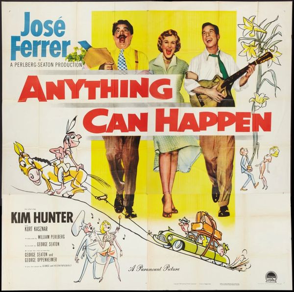Anything Can Happen Jose Ferrer, Kim Hunter (1952) DVD