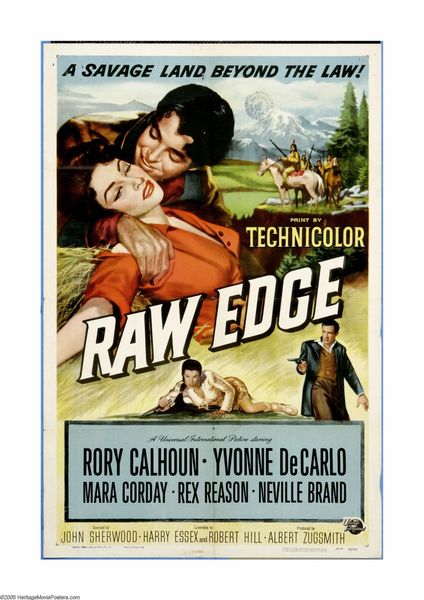 Raw Edge (1956) DVD